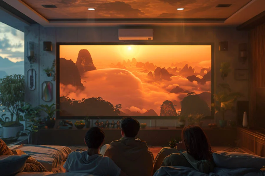 4k smart projector
